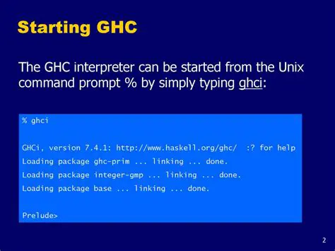 GHC Version Inconsistencies