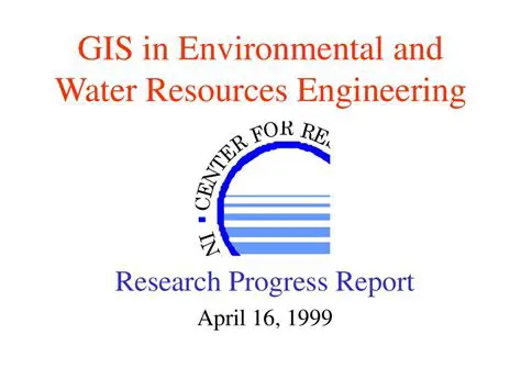 GIS in Environmental Research