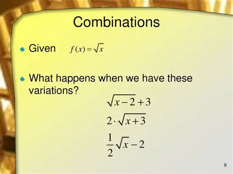 Given Expressions and Function Combinations