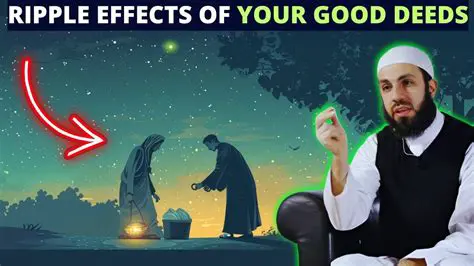 Good deeds have a ripple effect