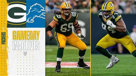 Green Bay Packers Inactives Today: Unpacking the Gameday Roster Decisions