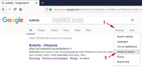 Gunakan fitur pencarian lanjutan