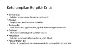 Gunakan Keterampilan Berpikir