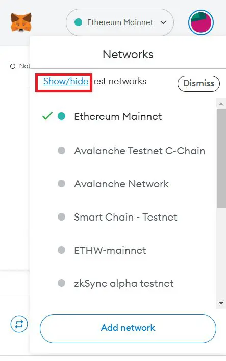 Have a community created in a testnet network