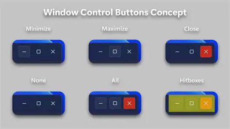 Hide and Set at Topmost Window Buttons