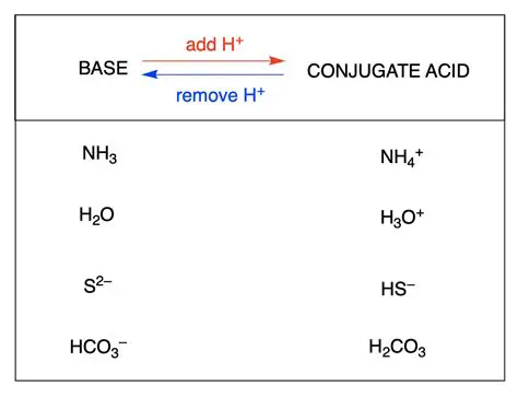 High concentration of conjugate base