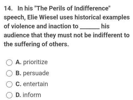 Historical Examples of Violence and Inaction