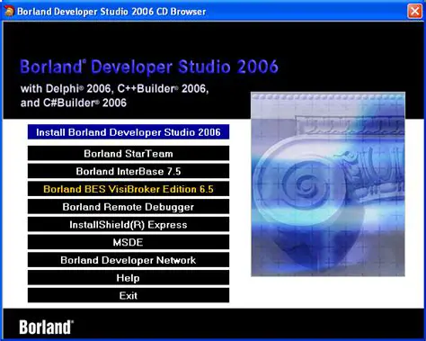 History of Borland Developer Studio