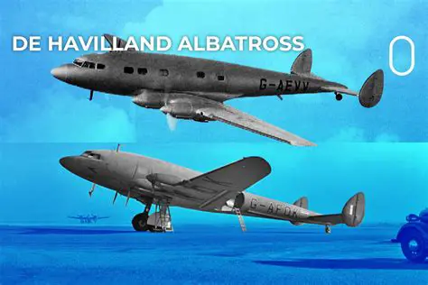 History of the De Havilland DH91 Albatross