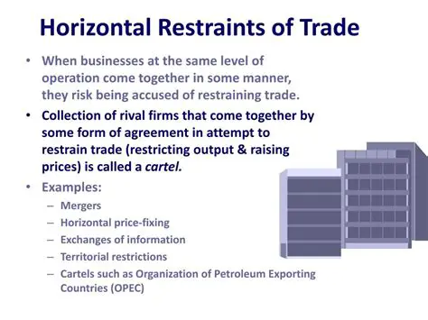 Horizontal Restraints of Trade