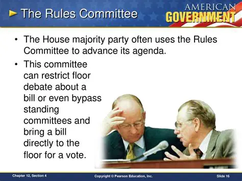 How the Rules Committee Works