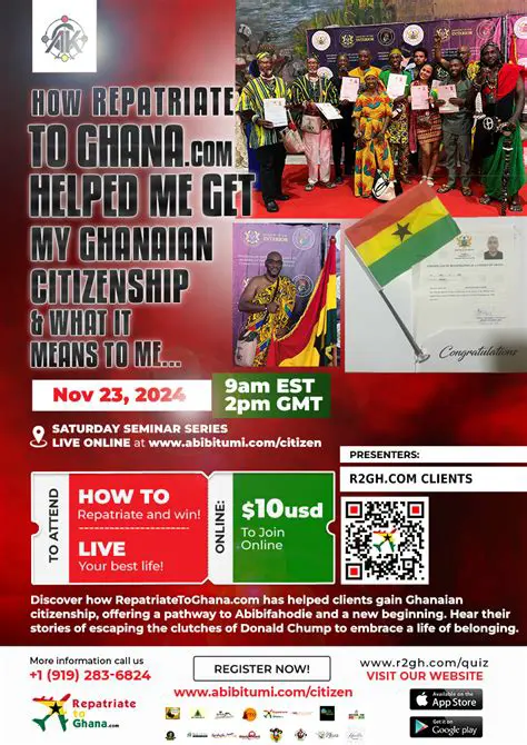 How to Apply for Ghanaian Citizenship by Descent