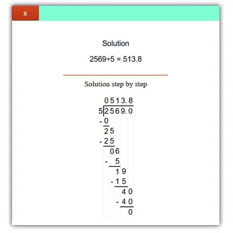 How to Calculate 6 Divided by 850
