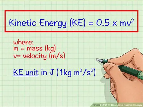 How to Calculate Kinetic Energy