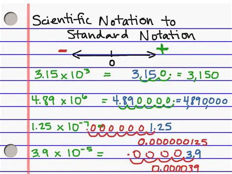 How to Convert Between Scientific Notation and Standard Notation