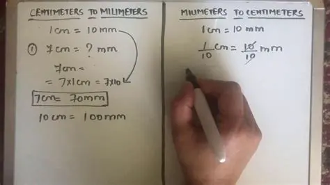 How to Convert Millimeters to Centimeters