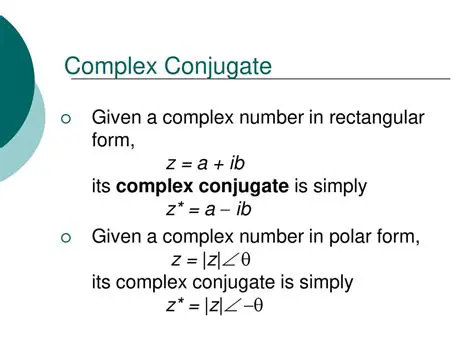 How to Determine the Conjugate of a Complex Number