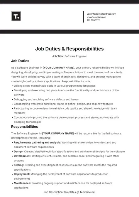 How to Effectively Include Job Responsibilities on a Resume