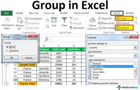 How to Group Data in Excel