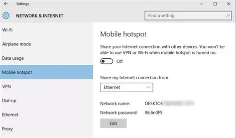 How to Set Up VPN with Mobile Hotspot in Windows 10
