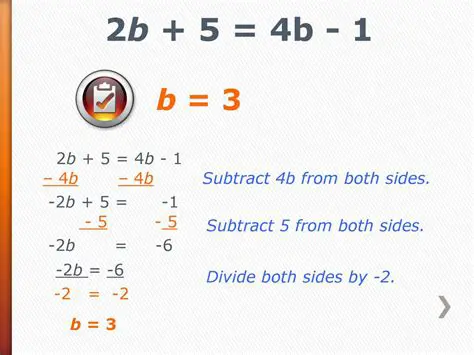 How to Subtract 4 from Both Sides
