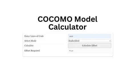 How to Use a Cocomo Calculator