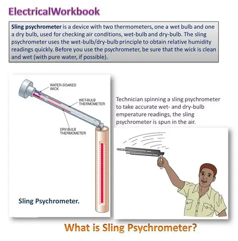 How to Use a Sling Psychrometer