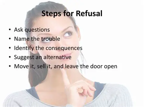 How to Use Refusal Skills Effectively