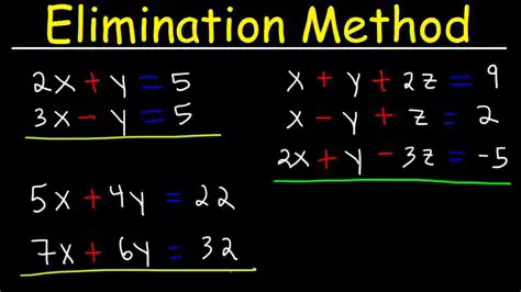 How to Use the Method of Elimination