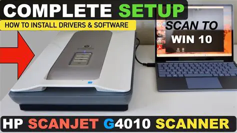 HP Scanjet G4010 executable files