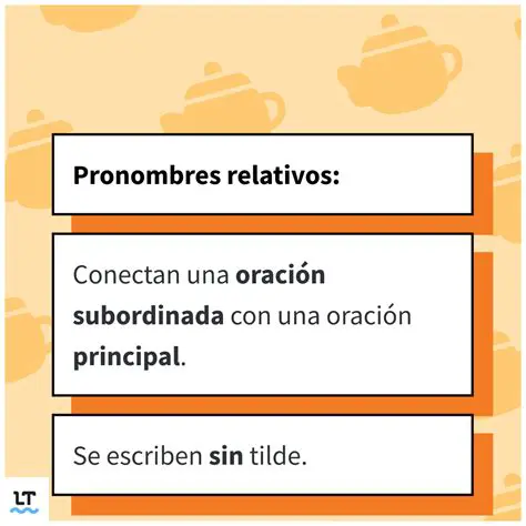 Identifica los pronombres relativos de estas oraciones y subraya su antecedente