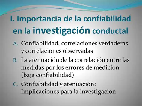 Identificar la confiabilidad de los resultados