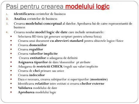 Identificarea caracteristicilor modelului