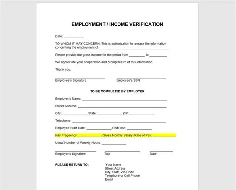 Identification of Employee Income