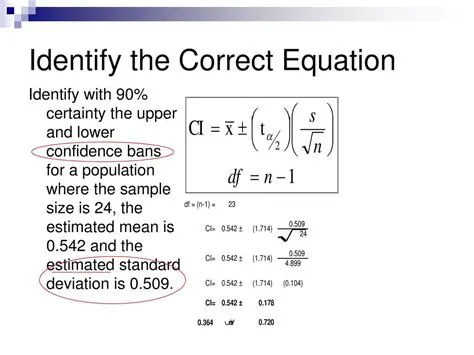 Identify the correct equation