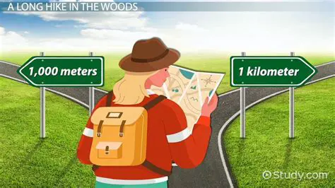 Identify the distance in kilometers