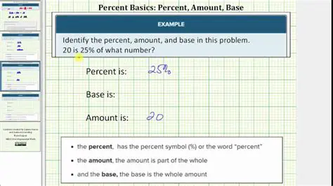 Identifying the Amount and Base