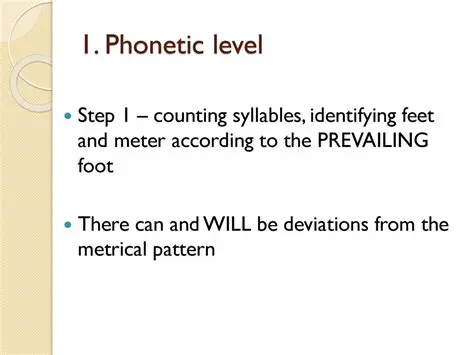 Identifying the Meter Pattern