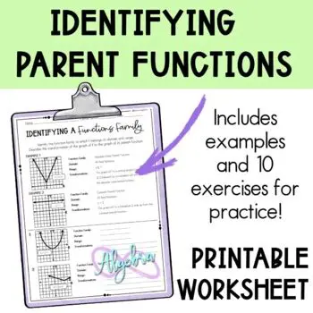 Identifying the Parent Function