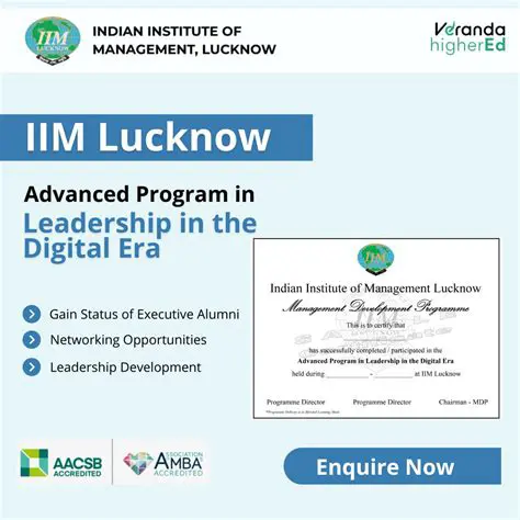 IIM Lucknow Executive Program: Your Gateway to Leadership Excellence