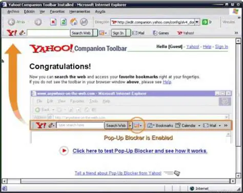 Impact of Yahoo Toolbar on Internet Tools and Browser Extensions
