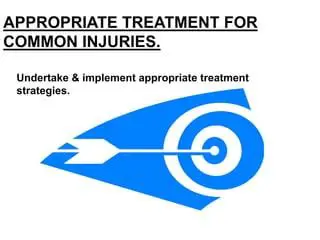 Implement appropriate treatment
