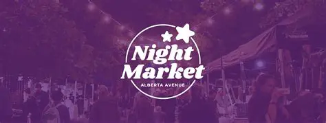 Implement the night market and green open space