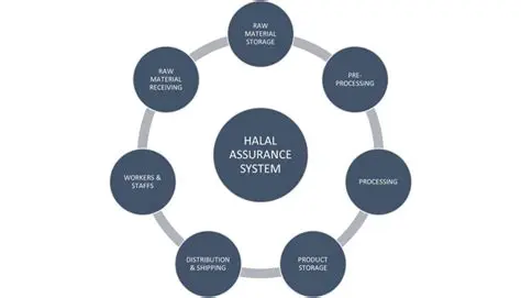 Implementation of a halal guarantee system