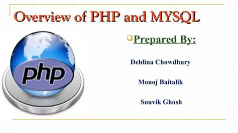 Implementation of PHP and MySQL