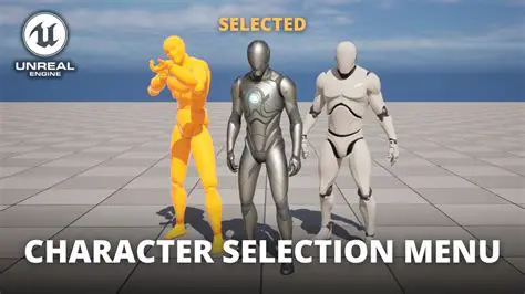 Implementing a Character Selection Menu