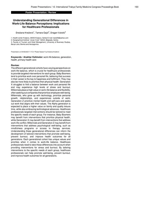 Implications for Healthcare Professionals