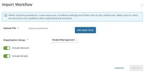 Import the Workspace ONE SDK