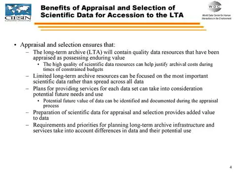 Importance of Accession Selection