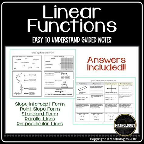 Importance of Linear Functions